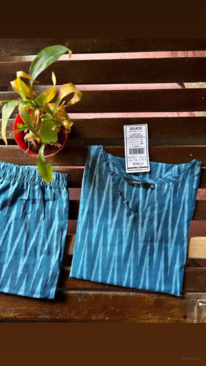 Ikkat cotton kurti sets