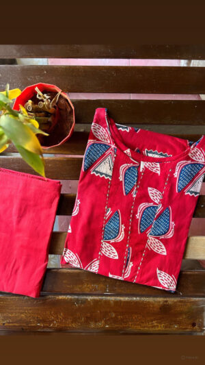 Budget friendly cotton kurti sets