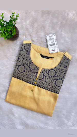 Silk cotton kurtis