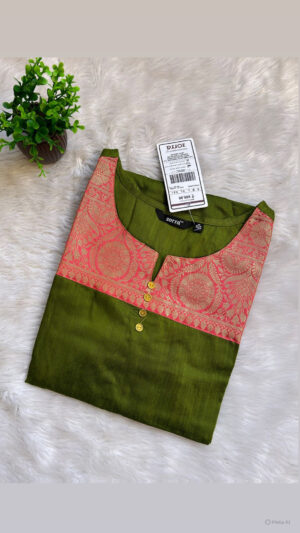 Silk cotton kurtis