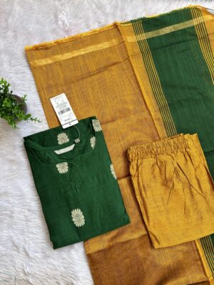 Raw silk 3pc sets