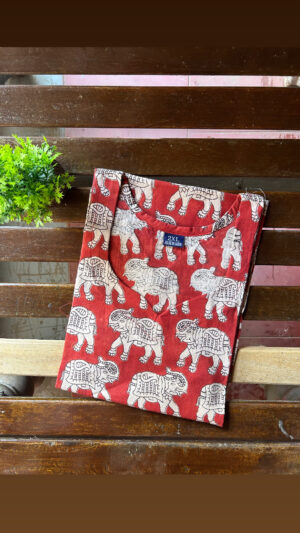 Kalamkari cotton kurtis