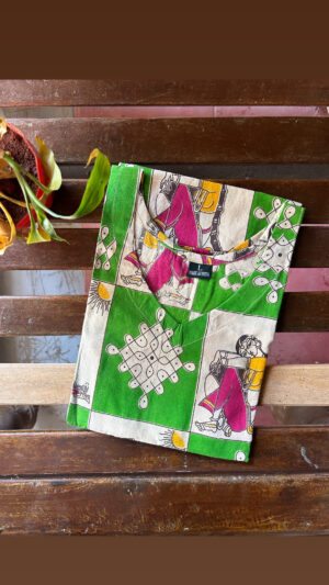 Kalamkari cotton kurtis