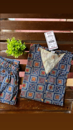 Flex cotton Aline kurti sets