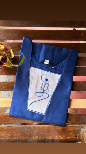 Silk cotton kurti with lining