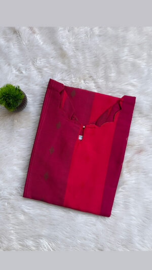 Handloom kurti with lining