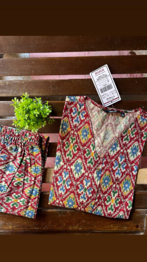 Flex cotton Aline kurti sets