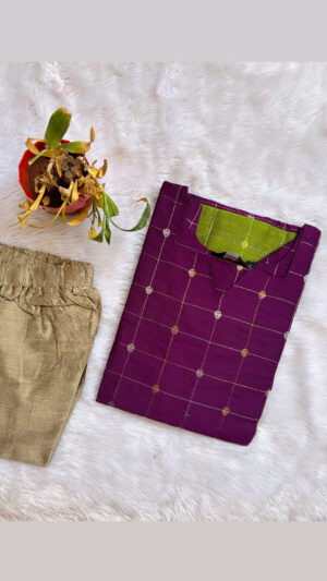 Handloom cotton kurti sets