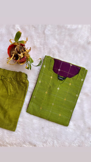 Handloom cotton kurti sets