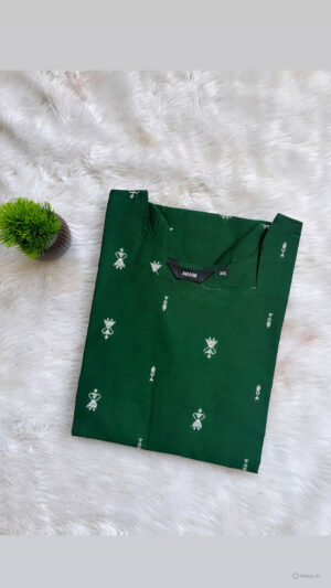 Handloom kurti with lining
