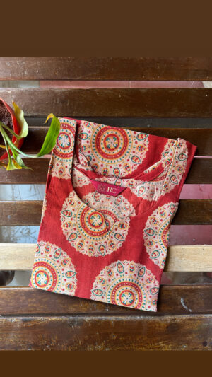 Kalamkari cotton kurtis