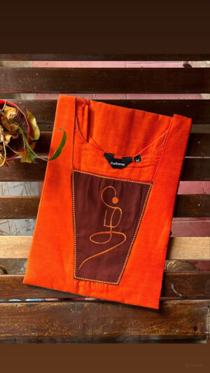 Silk cotton kurti with lining