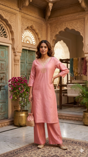 Gadwal silk Kurti Sets