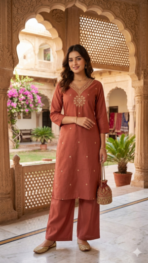 Gadwal silk Kurti Sets