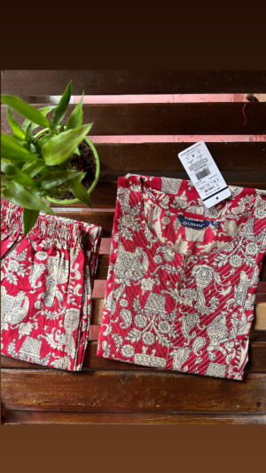 Cambric cotton Kurti Sets