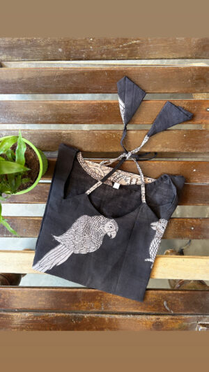 Noodle neck kalamkari kurtis