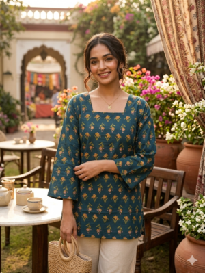 Cotton short kurtis