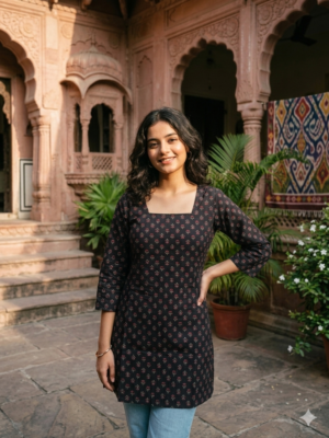 Cotton short kurtis