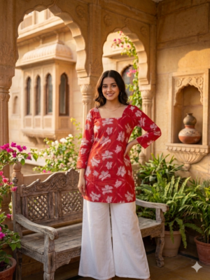 Cotton short kurtis