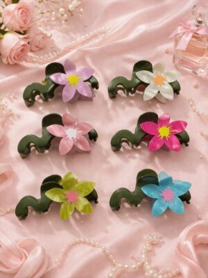 Flower Hair Claw
