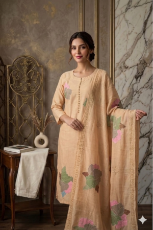 Butter silk 3pc set with lining