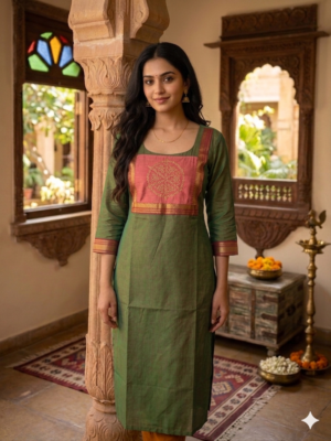 Mangalgiri cotton kurti