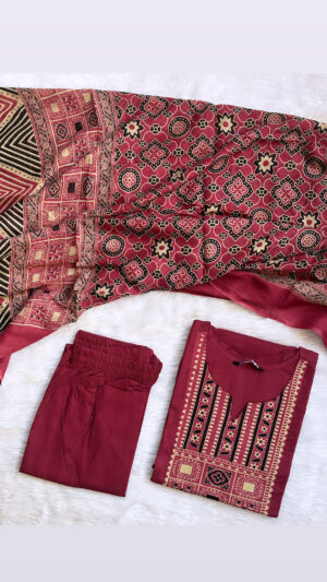 Premium Dhabu cotton 3pc sets