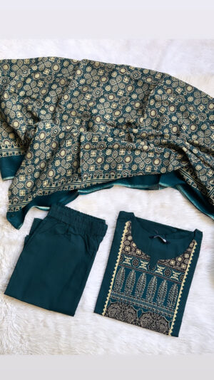 Premium Dhabu cotton 3pc sets
