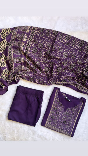 Premium Dhabu cotton 3pc sets