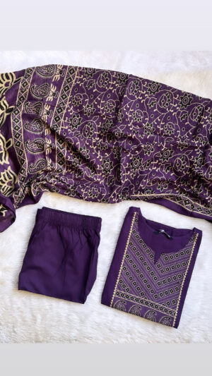 Premium Dhabu cotton 3pc sets