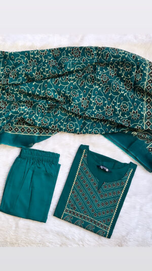 Premium Dhabu cotton 3pc sets