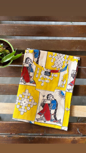 Kalamkari cotton kurtis