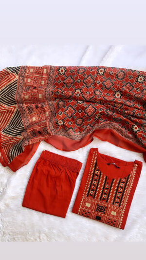 Premium Dhabu cotton 3pc sets