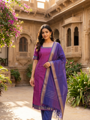 Mangalgiri 3pc set with lining