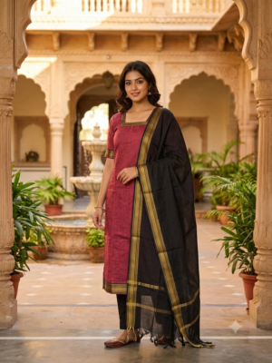 Mangalgiri 3pc set with lining