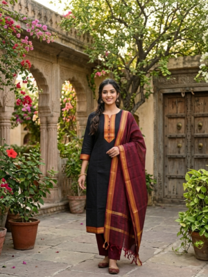 Mangalgiri 3pc set with lining