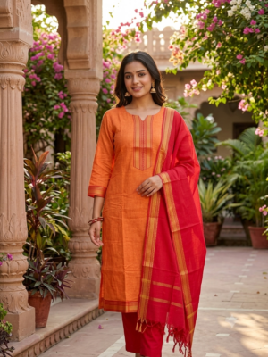 Mangalgiri 3pc set with lining