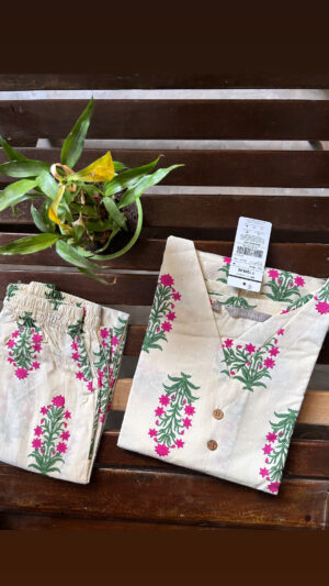 Premium Cotton coord sets with lining