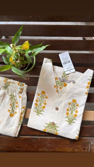 Premium Cotton coord sets with lining