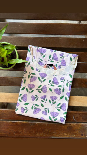 Muslin kurti with lining
