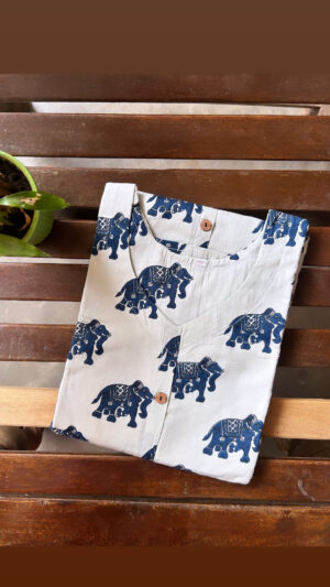 Cotton kurti with lining