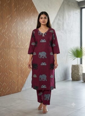 Cambric cotton coord Sets