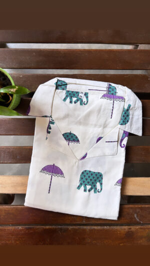 Cotton Aline kurti with lining