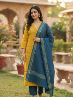 Handloom South cotton 3pc sets