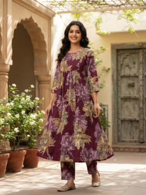 Crushed Aline coord Sets with lining