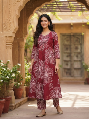 Crushed Aline coord Sets with lining