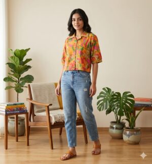 Cotton crop top