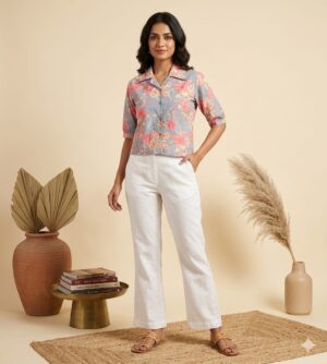 Cotton crop top