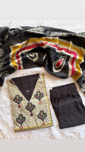 Dhabu cotton 3pc sets