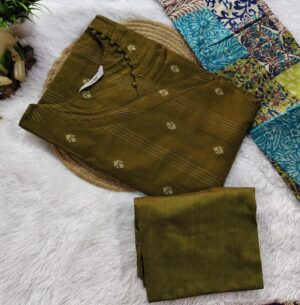 Handloom silk 3pc sets with lining